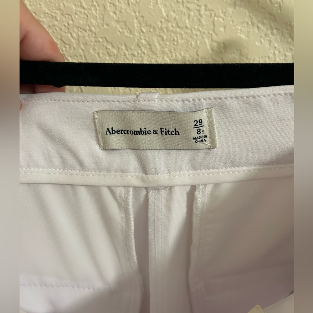 NWT Abercrombie and Fitch Sloane Tailored Wide Leg Pant - Size 29 Short -8 Short - Picture 11 of 15